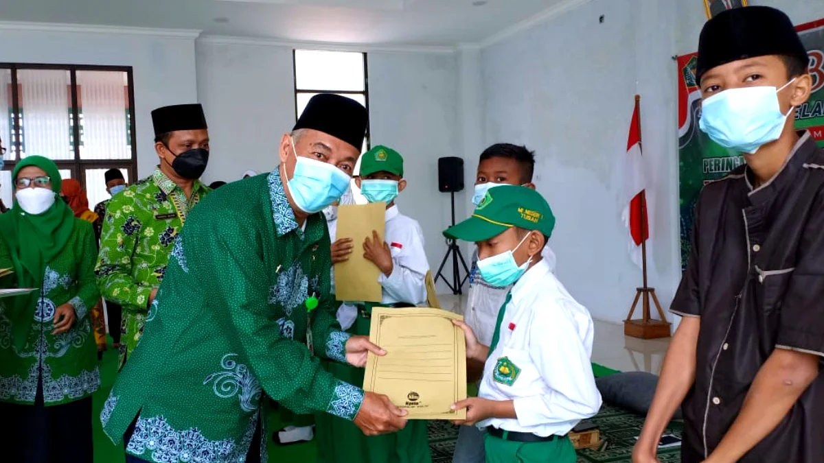 Peringati Bulan Muharram, Kemenag Tuban Santuni Anak Yatim Piatu