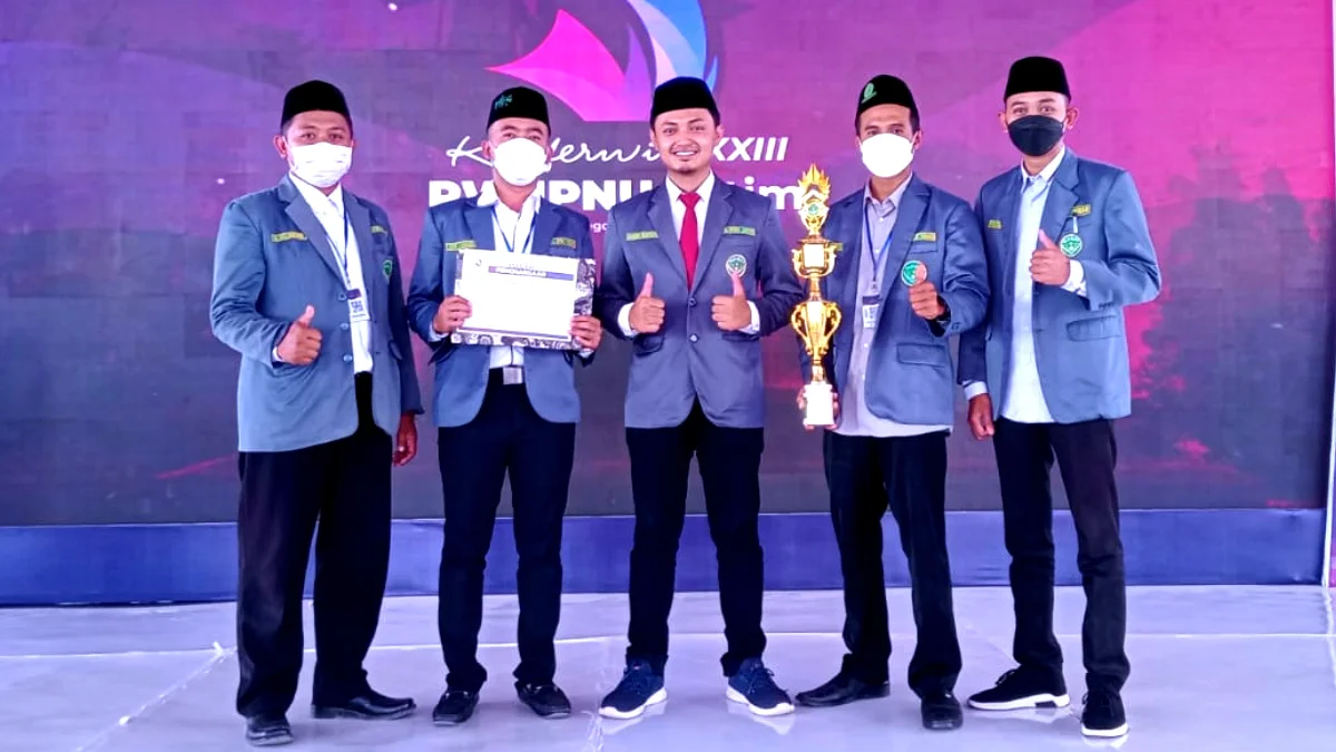 IPNU Jatim Award 2021, IPNU Tuban Raih Penghargaan Organisasi Terbaik se-Jatim