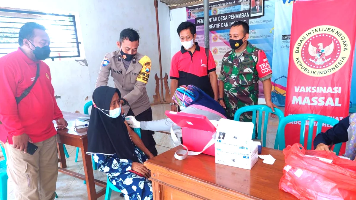 Binda Jatim Bersama Pemkab Tuban Gelar Vaksinasi Massal