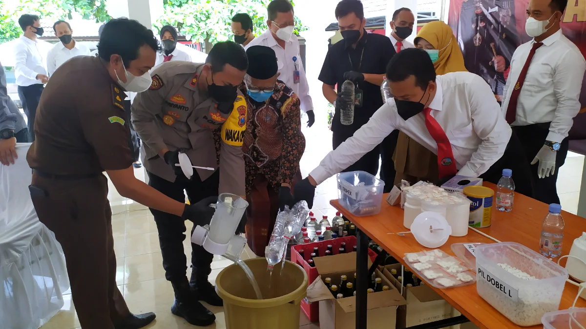 Kasus Penyalahgunaan Narkotika di Tuban Meningkat, Polisi Minta Peran Aktif Masyarakat Perangi Narkoba