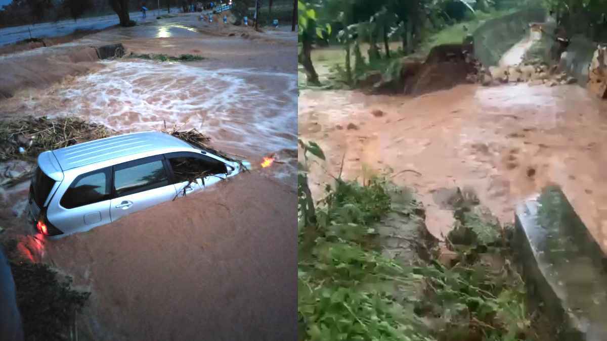 Hujan Deras Guyur Kecamatan Kerek, Sebabkan Tanggul Jebol Hingga Akses Jalan Beberapa Desa Terputus