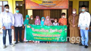 Ramadan Berbagi, UTSG Tuban Santuni Ratusan Anak Yatim Lingkungan Perusahaan