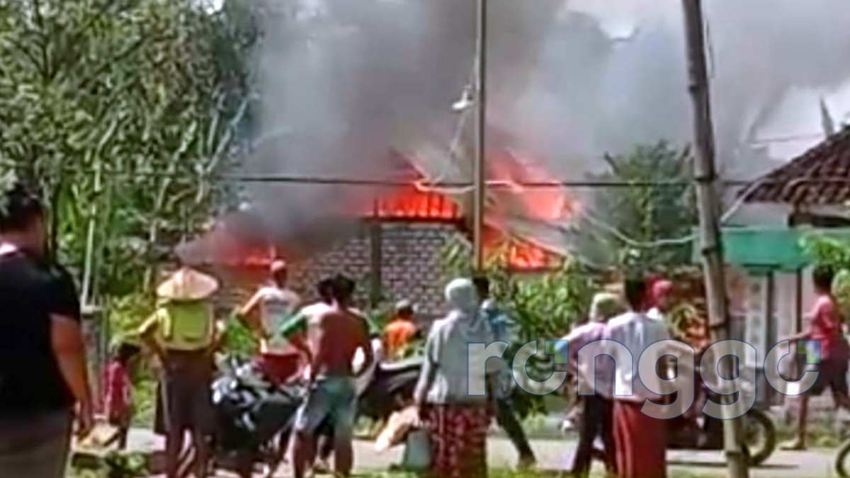 Gudang Penggilingan Padi di Bojonegoro Ludes Terbakar, Pemilik Rugi 250 Juta