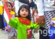 Sempat Vakum Dua Tahun, Karnaval Pelajar Usia Dini di Grabagan Tuban Disambut Suka Cita