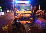 Dua Pengendara Motor Meninggal Usai Tabrak Truk di Jalan Rengel Tuban