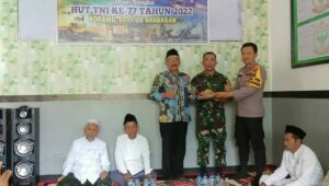 Koramil 0811/20 Grabagan Tuban Gelar Doa Bersama Peringati HUT TNI ke-77 Tahun