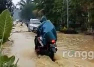 Jalan di Grabagan Tuban Terendam Banjir, Mobilitas Warga Terganggu