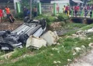 Ngantuk Saat Nyetir, Mobil Hyundai Creta Milik Wanita Muda Nyemplung di Sungai Tuban