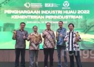 Konsisten Mewujudkan Industri Hijau, PT SBI Raih Penghargaan dari Kementrian Perindustrian