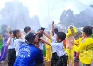 Belajar Sambil Ceria, Damkar Tuban Sosialisasikan Penanganan Kebakaran pada Anak-anak