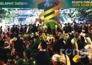 Berbondong-bondong, Ribuan Warga NU se Kabupaten Tuban Hadiri Puncak 1 Abad NU di Sidoarjo