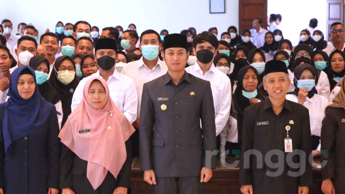 115 Tenaga Kesehatan di Lingkup Pemkab Tuban Terima SK PPPK