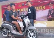 Curi Motor, Mantan Copet Asal Bangkalan Madura Dibekuk Polisi Tuban