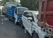 5 Kendaraan Terlibat Tabrakan Beruntun di Tuban, 1 Truk Kabur