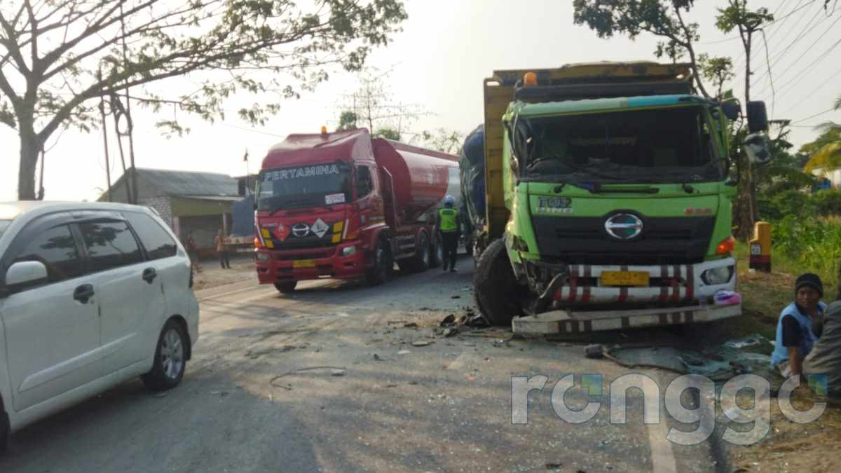 Sopir Ngantuk Picu Kecelakaan Beruntun di Tuban