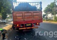 Tabrak Truk Mogok di Jalur Pantura Tuban, Dua Orang Luka - luka