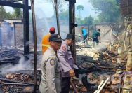 Ditinggal ke Ladang, Rumah Milik Warga Bancar Tuban Jadi Puing-puing