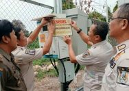 Nekat Operasi Tanpa Kantongi Izin Lengkap, Satpol PP Tuban Segel 2 Tower Seluler