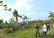 Sambut HUT RI ke-79, Pemuda Pancasila bersama Pasukan Langit Tuban-Bojonegoro Gelar Acara Umbul Bareng Layang-layang