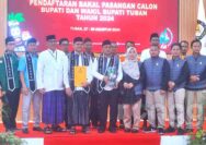 Riyadi dan Wafi Abdul Rasyid resmi Daftar ke KPU Sebagai Calon Bupati dan Wakil Bupati Tuban