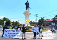 PMII Tuban Gelar Aksi September Hitam, Soroti Kasus Pelanggaran HAM