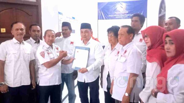 Relawan Projo Beri Dukungan Kepada Paslon Riyadi-Wafi di Pilkada Tuban 2024