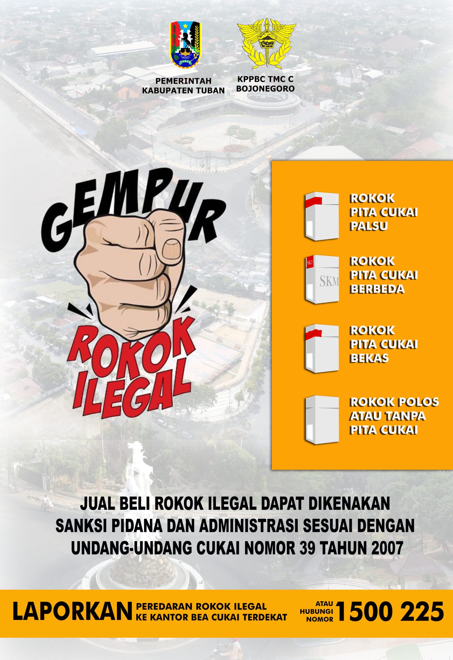 Gempur Rokok Ilegal