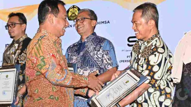 SBI Tuban Dianugerahi Penghargaan Prasetya Ahimsa 2024 atas Komitmen Keselamatan Pertambangan