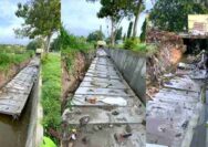 Baru Selesai Dibangun, Proyek Saluran Air Rp1,9 Miliar di Tuban Ambruk