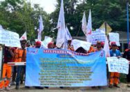 FSPMI Tuban Demo, Desak PT UTSG Penuhi Hak Pekerja