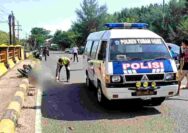 Dump Truk Tabrak Pemotor hingga Tewas