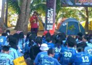 Belajar Ekosistem Laut, Siswa NSA Surabaya Serbu Pantai Kelapa Tuban