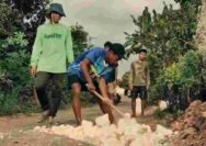 Jargon Andalan Bupati Dipertanyakan, Warga Tuban Pilih Perbaiki Jalan Sendiri