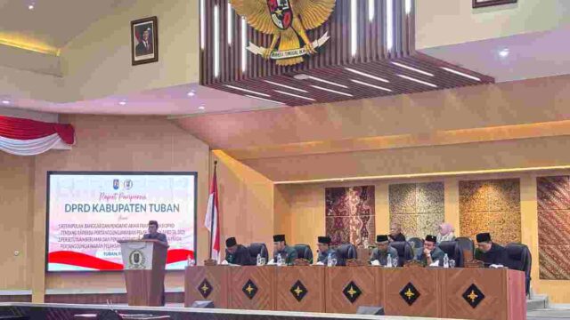 DPRD Tuban Sahkan Raperda APBD 2025, Soroti SILPA Rp485 Miliar