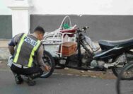 Satlantas Polresta Tuban Lakukan Penertiban Bentor Nakal di Jalur Protokol