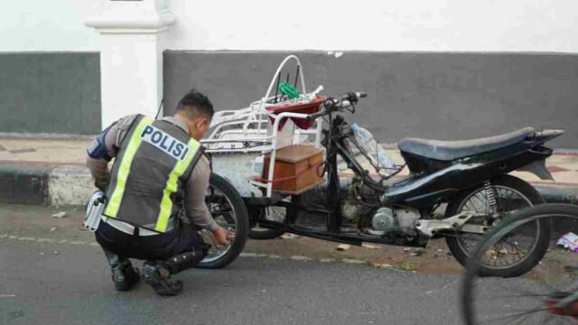 Satlantas Polresta Tuban Lakukan Penertiban Bentor Nakal di Jalur Protokol