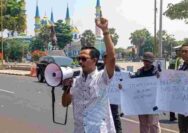 Tuntut Transparansi Informasi, Puluhan Jurnalis Geruduk Kantor Kejari Tuban